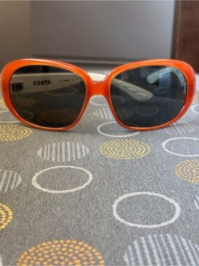 Costa Orange Oval Sunglasses
